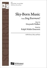 Sky-Born Music SATB choral sheet music cover